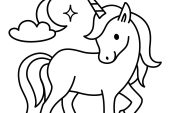 Unicorn Boyama Sayfaları